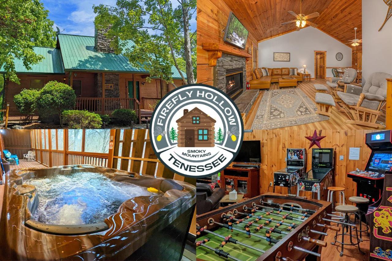 Firefly Hollow Cabin - Smoky Mountains - Soaky Mountain Water Park - Sevierville Convention Center Pigeon Forge Esterno foto